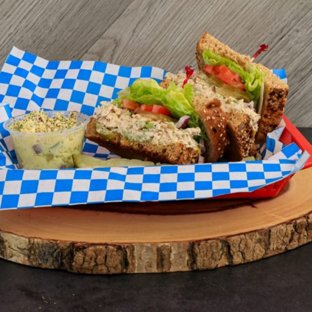 Homemade Tuna Salad Sandwich.