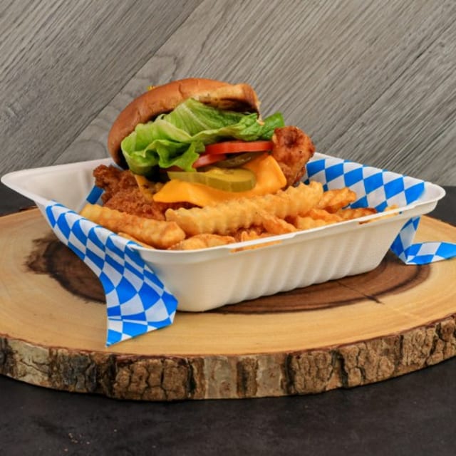 Broaster Crispy Chicken Sandwich.