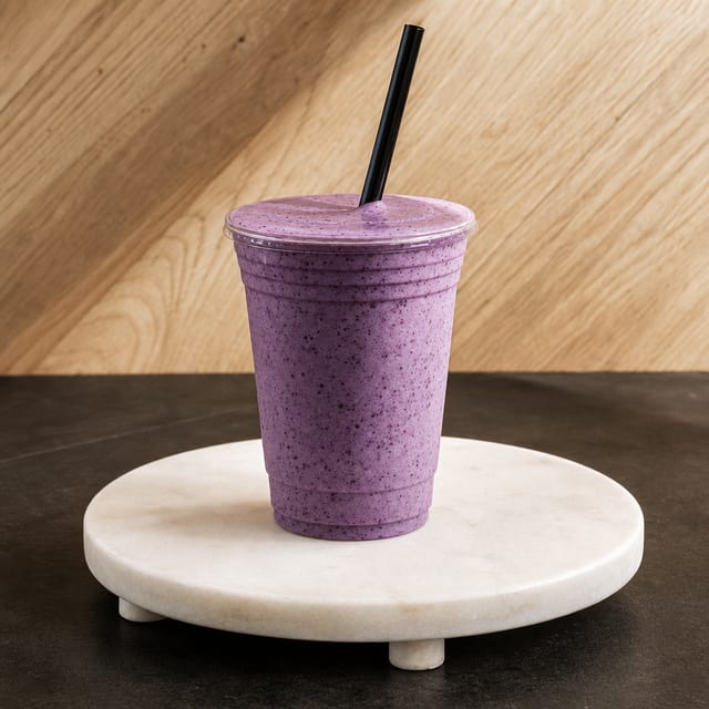 Boulder Berry Blast Fruit Smoothie.